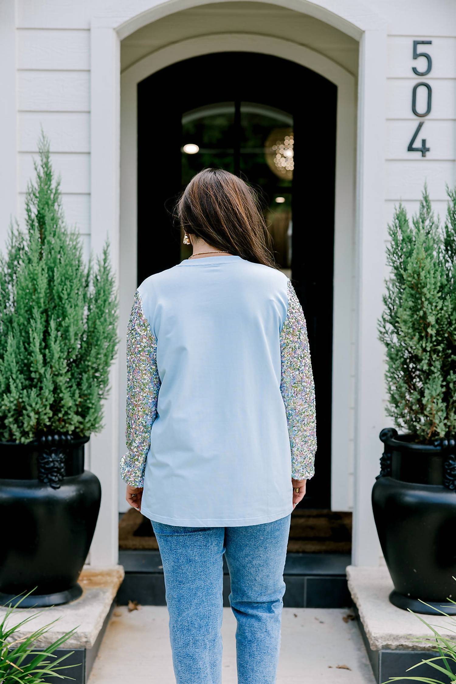 Layerz Clothing - Sparkle Long Sleeve Top