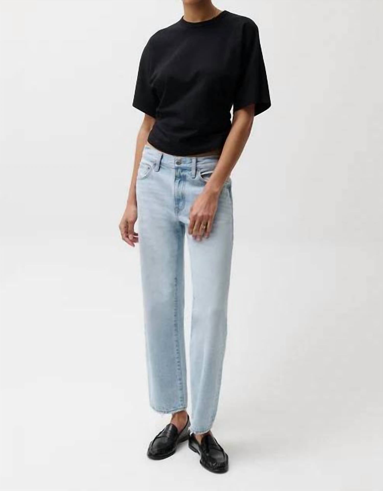 Pistola - Lexi Bowed Straight Jeans