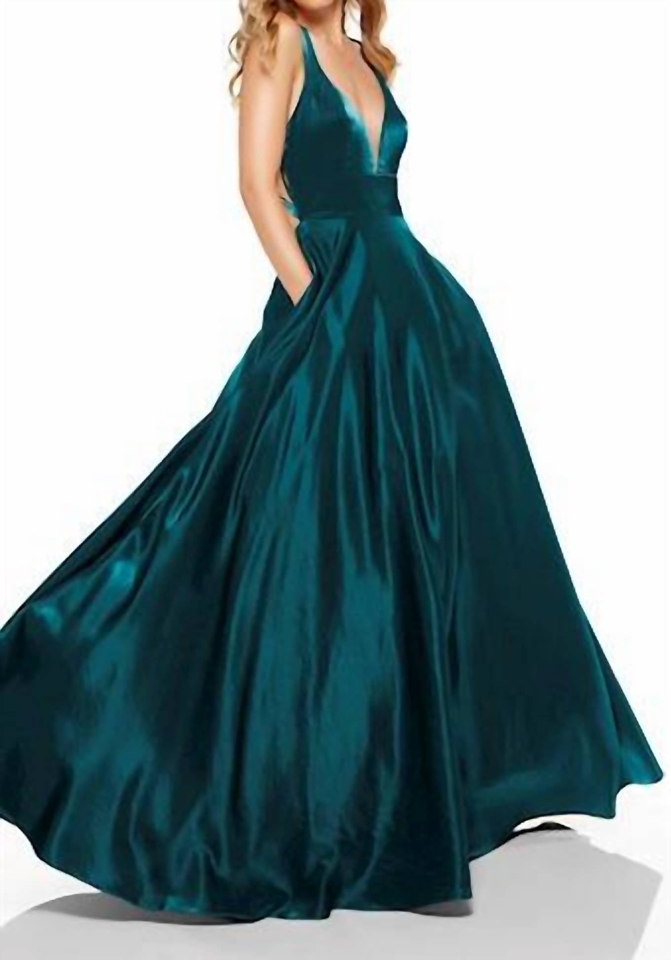 Alyce Paris - Long A-Line Gown