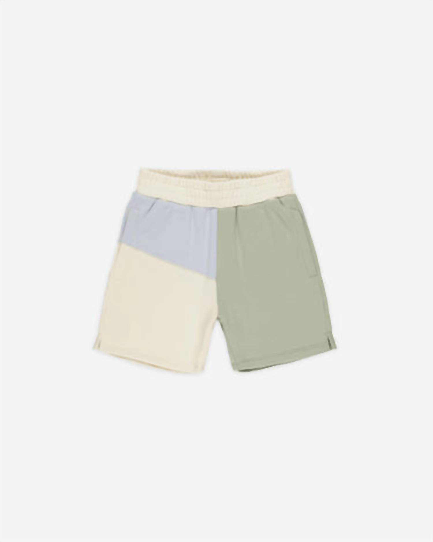 Rylee + Cru - Kid's Color Block Boxing Short