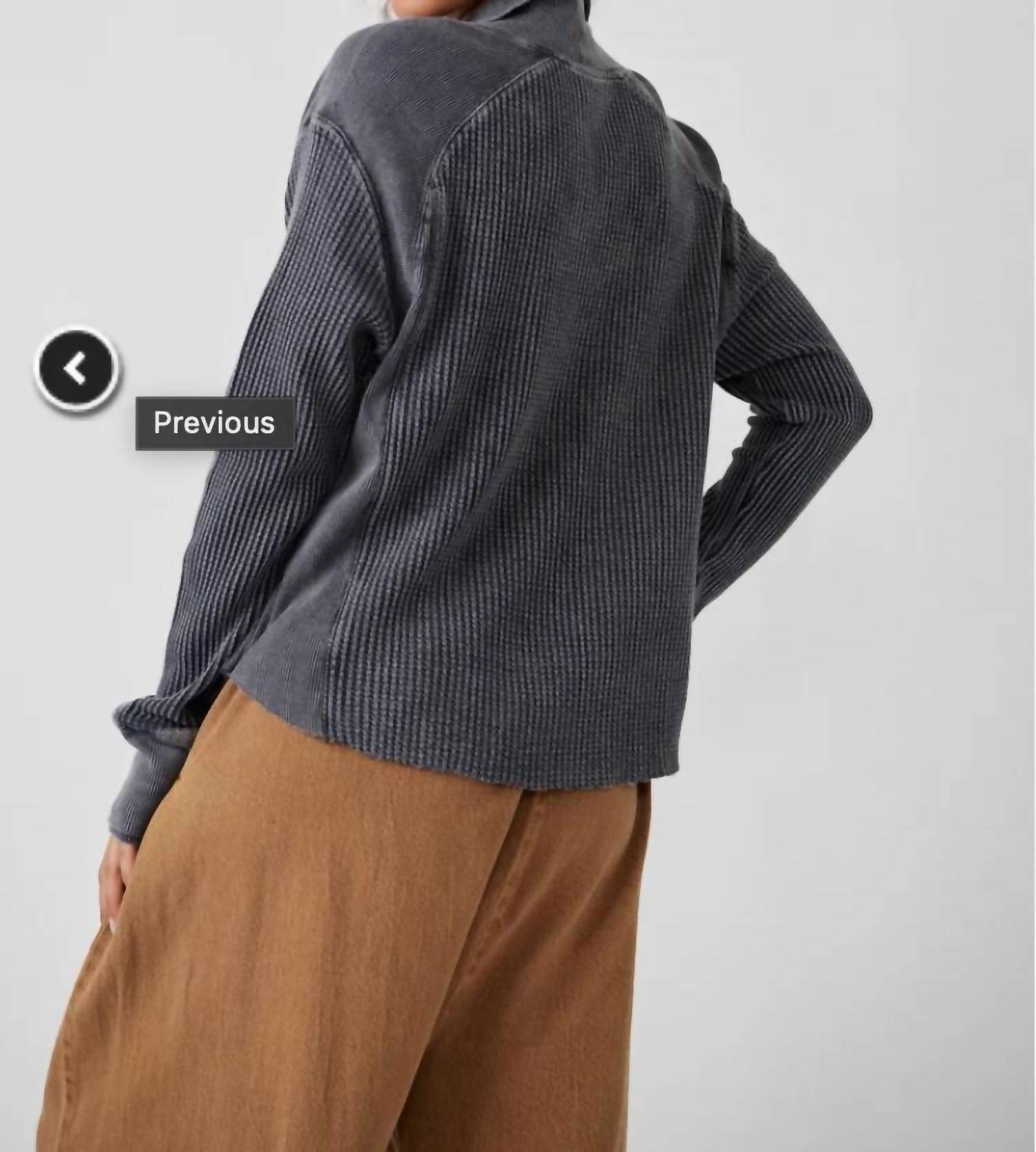 Free People - Ashton Zip Thermal Sweater