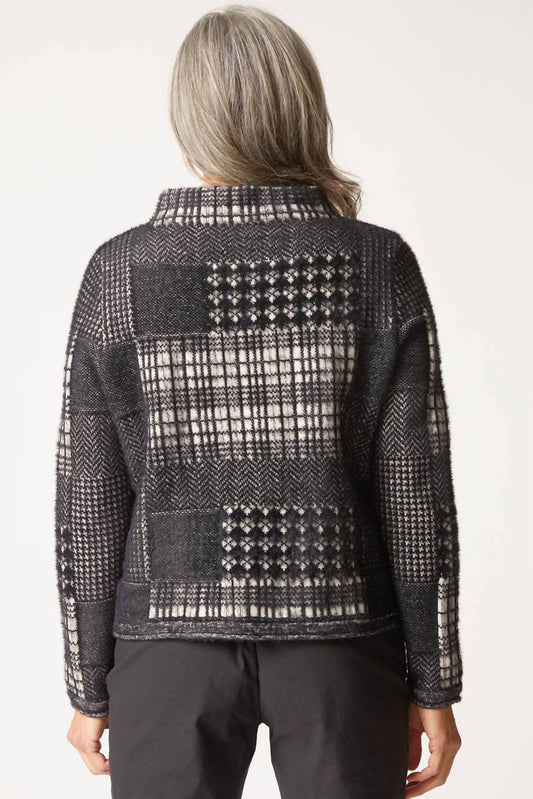 Habitat - Plaid Patchwork Pullover Sweater