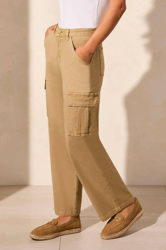 Tribal - Brooke Wide Leg Cargo Jeans