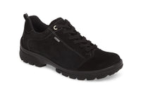 Ara Women's Sophie Sneaker in black suede - women's sneaker