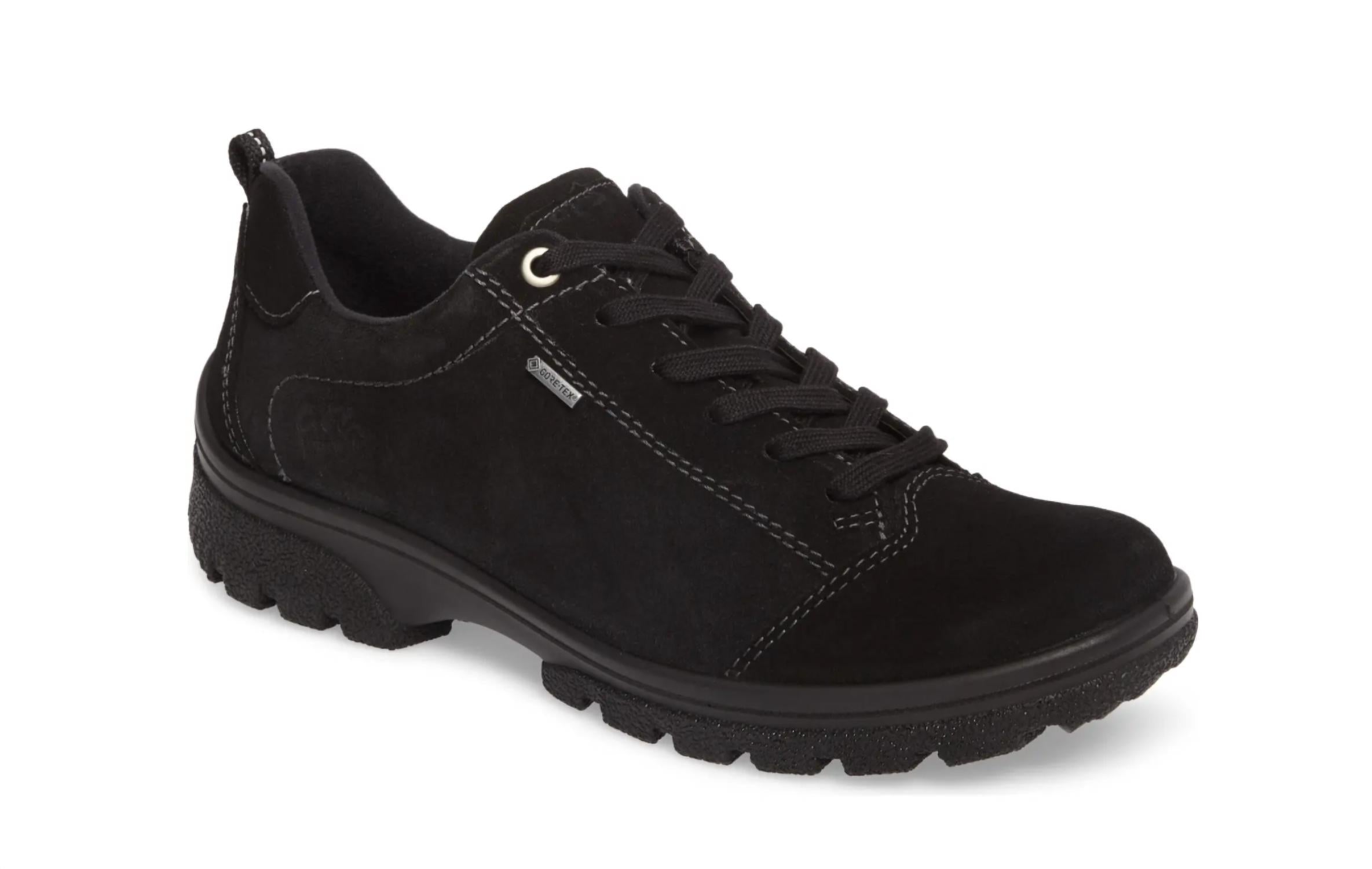 Ara Women's Sophie Sneaker in black suede - women's sneaker