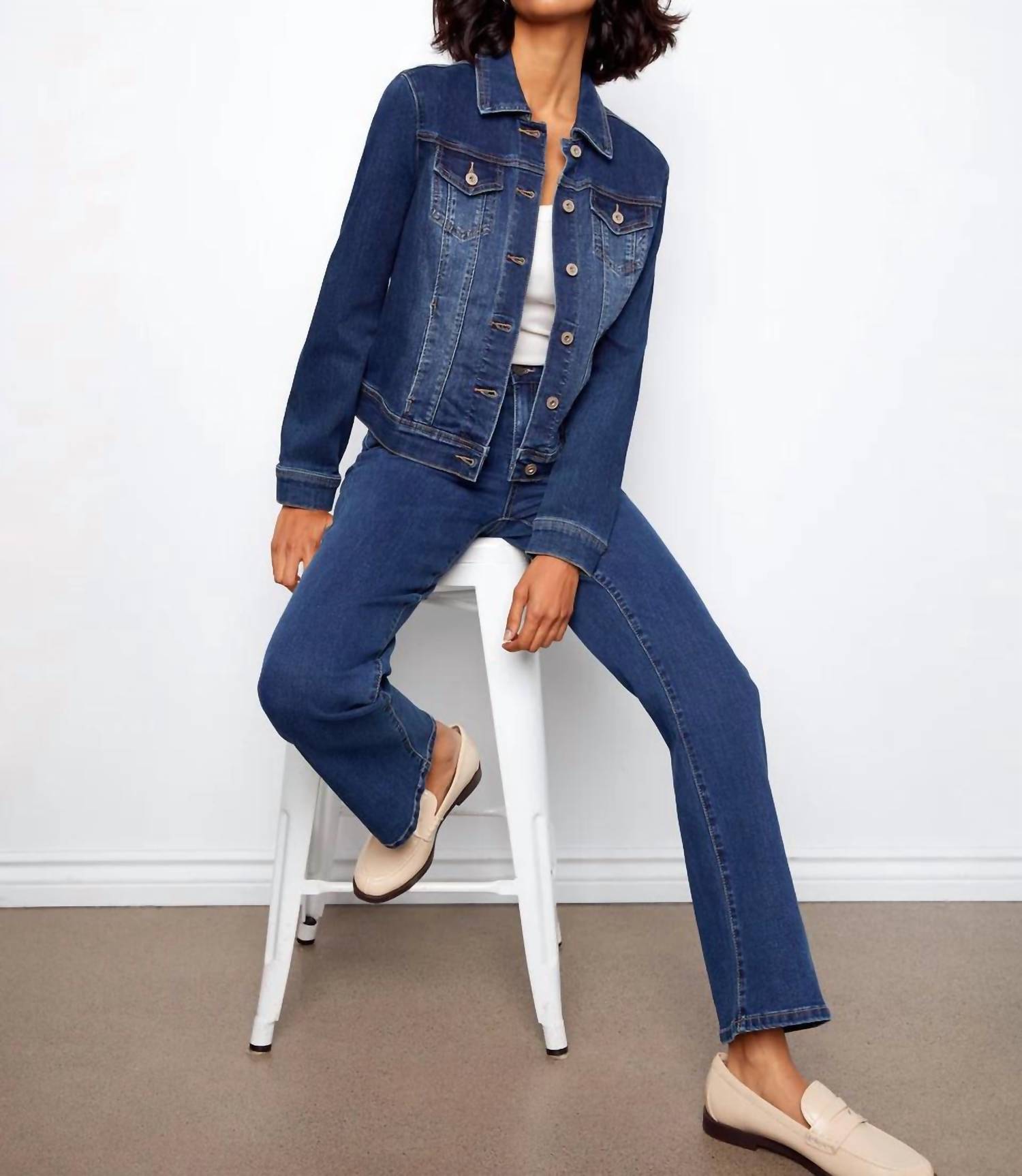 Charlie B - Stretch Denim Jacket