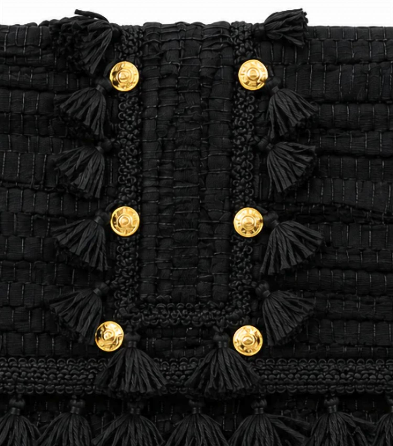 Elektra'S Workshop - Women's Mini Chain Wallet Tassel Bag