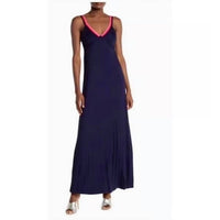 Trina Turk - V-Neck Maxi Rainbow Dress