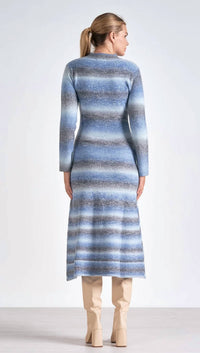 Elan - Long Sleeve Crew Dress