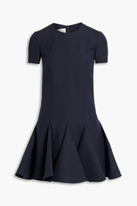 Valentino - Flared Crepe Mini Dress