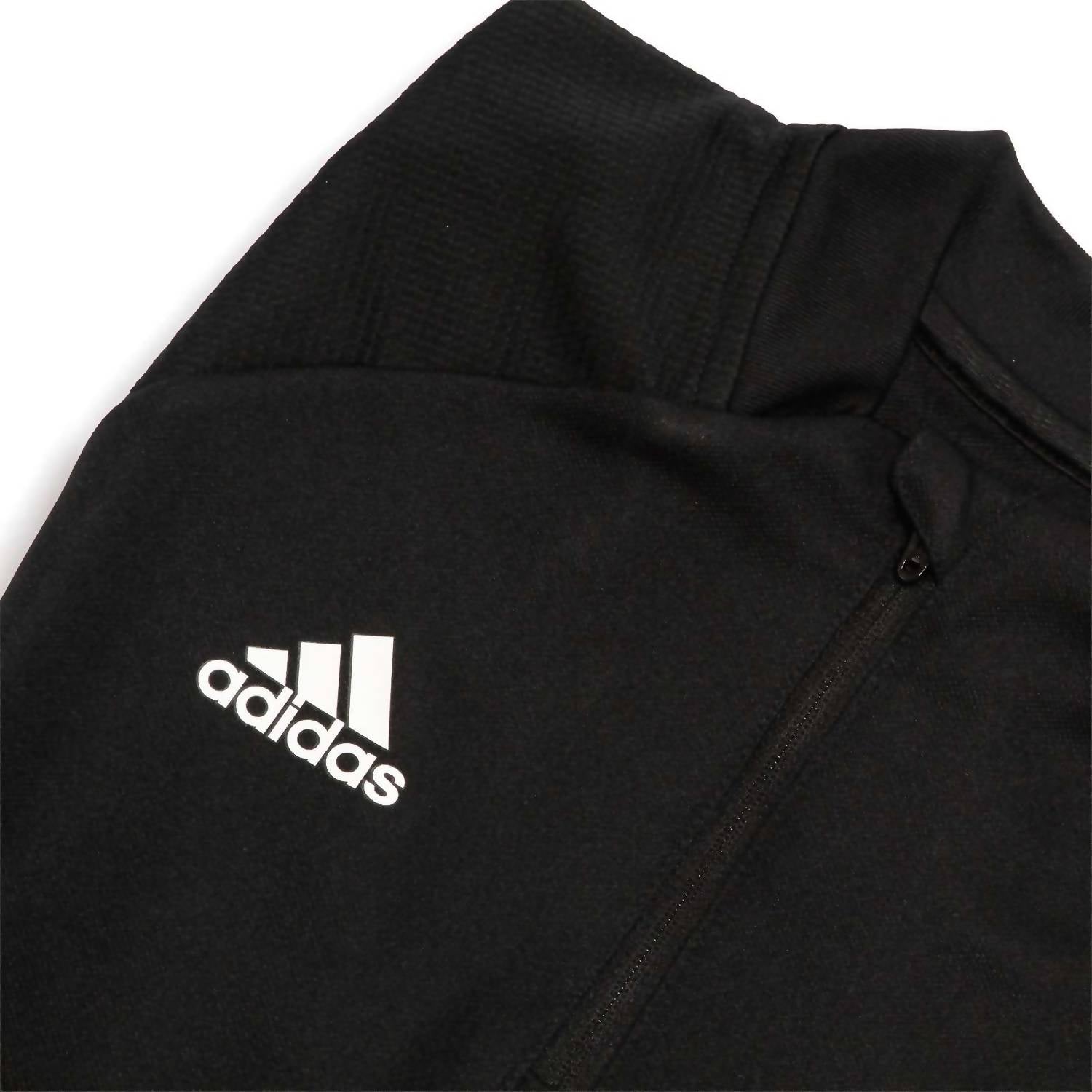 adidas Boy's Condivo 20 Quarter Zip Training Top in black - kids' long sleeve top - view 6