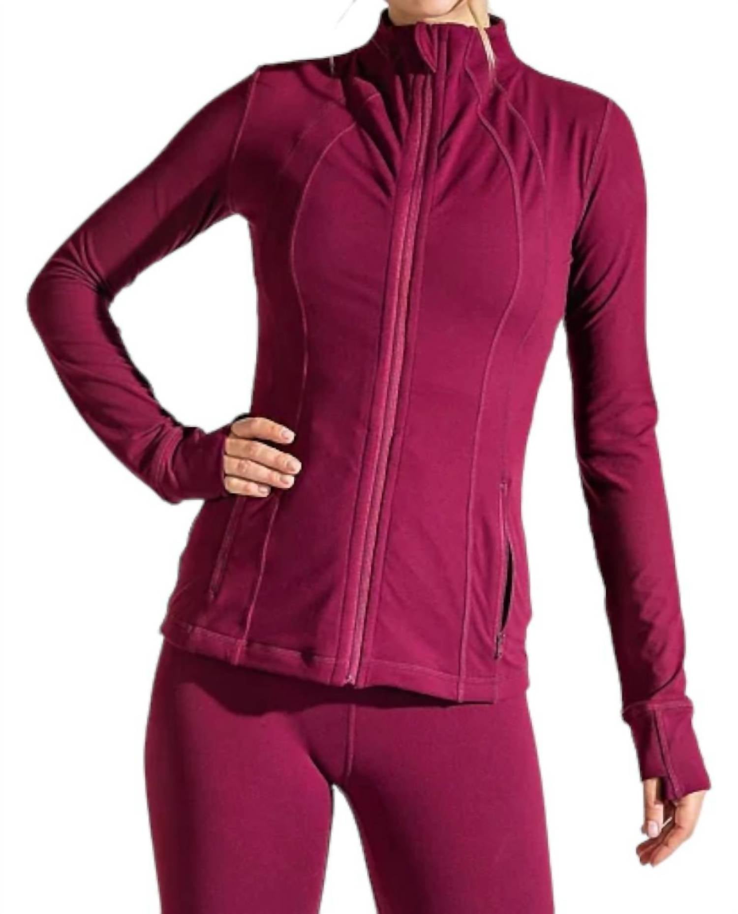 Rae Mode - Athleisure Zipper Jacket