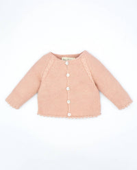 Fina Ejerique - Girl's Knitted Baby Cropped Cardigan
