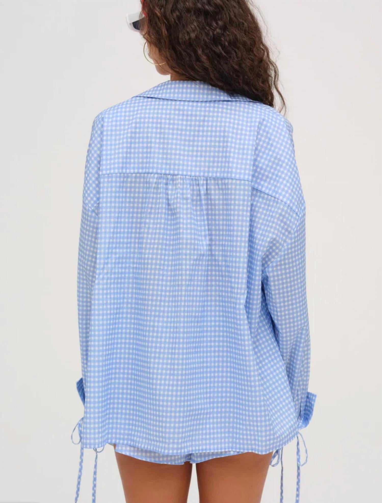 For Love & Lemons - Gingham Button Down