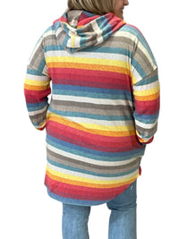 Heimish Usa - Stripe Hooded Top