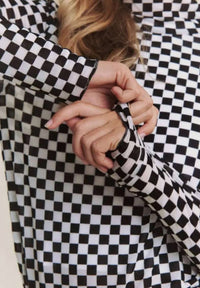 Jade By Jane - Lillian Checkered Top