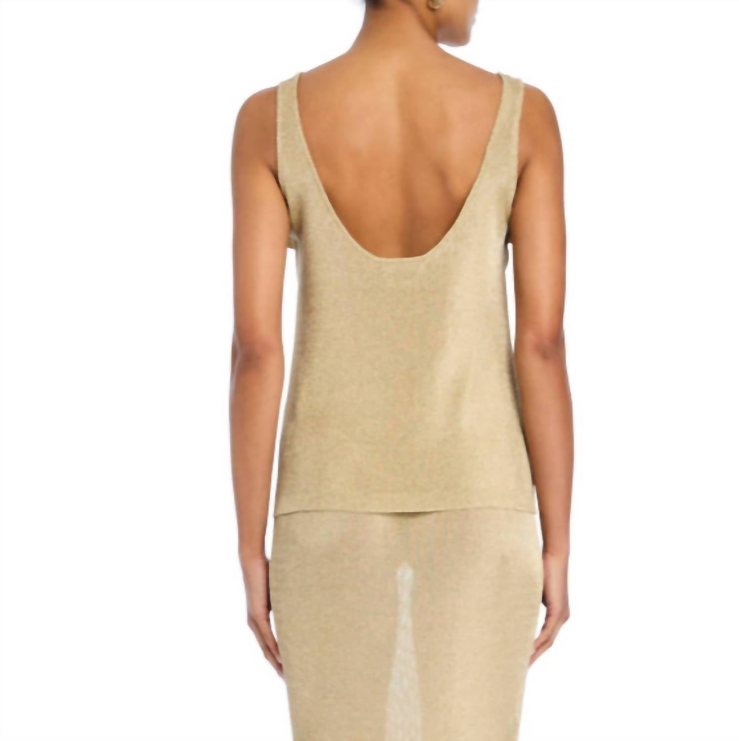 Ser.O.Ya - Hero Metallic Knit Tank