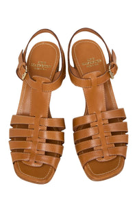 Ann Mashburn - Women's Open Toe Fisherman Heel