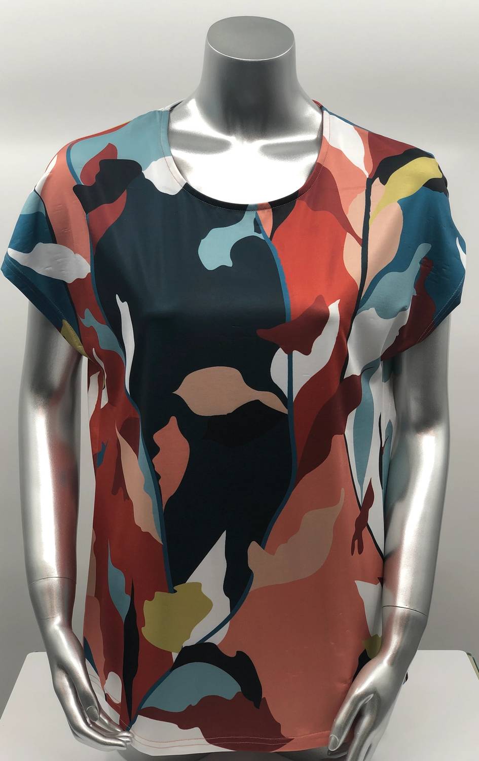 Papillon - Paula Abstract Short Sleeve Top