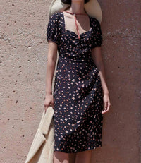 Sanctuary - Sweetheart Neckline Midi Dress