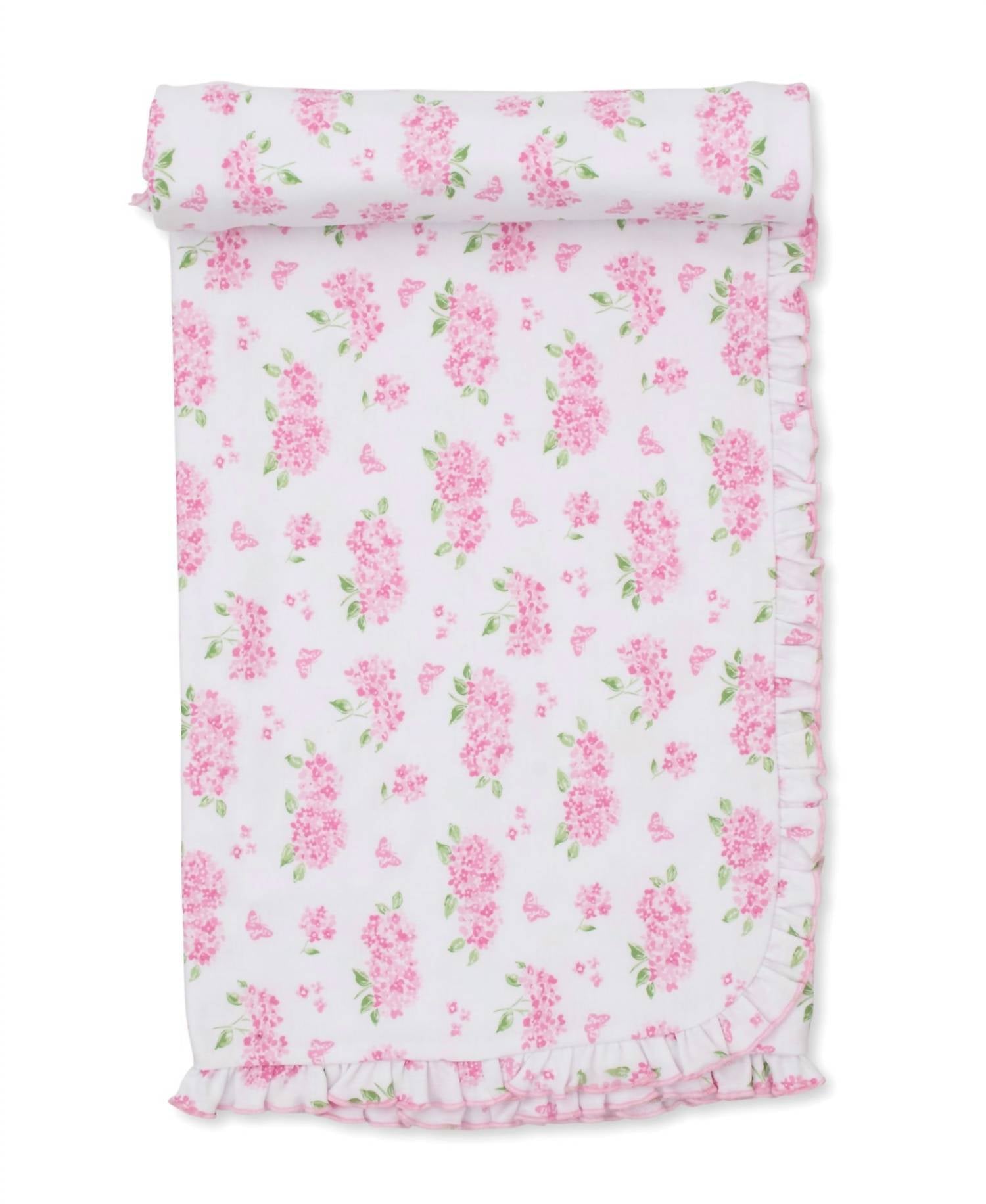 Kissy Kissy - Baby's Heavenly Hydrangeas Blanket