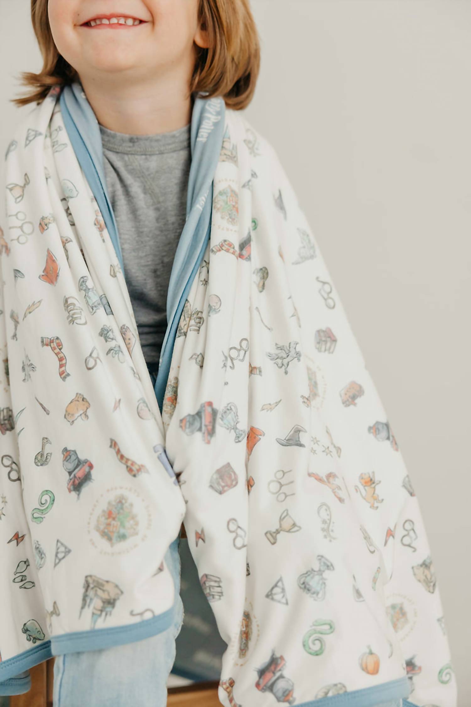 Copper Pearl Wizarding World Three Layer Quilt in multicolor - item - detail view