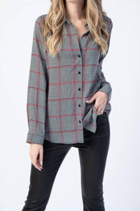 L'Agence - Nina Long Sleeve Blouse