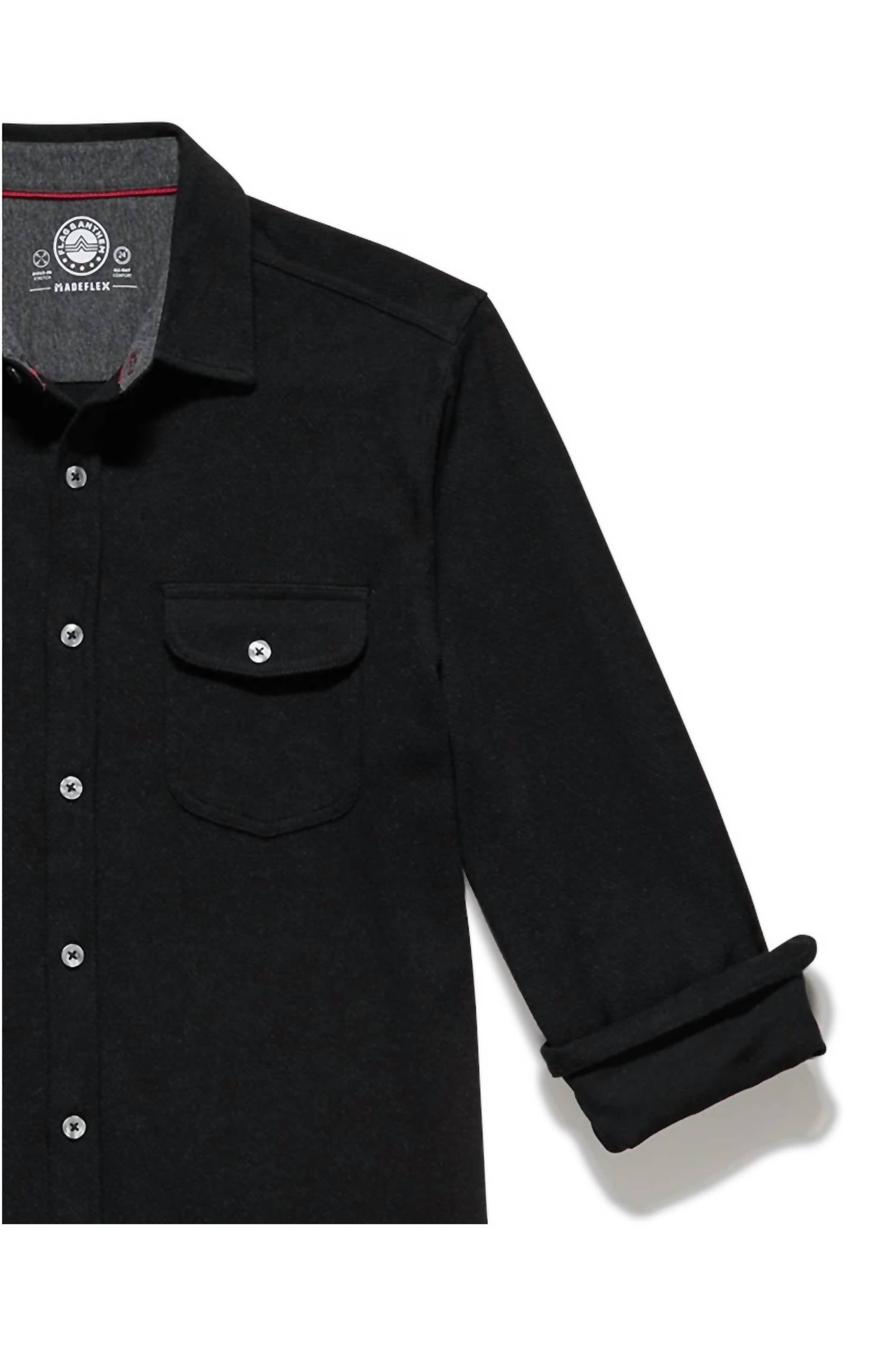 Flags & Anthem - Madeflex Stretch Knit Flannel Shirt