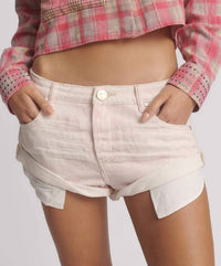 One Teaspoon - Bandits Low Waist Denim Shorts
