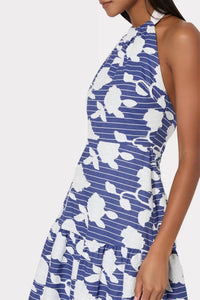 Milly - HAYDEN FLORAL EMBROIDERED MIDI DRESS