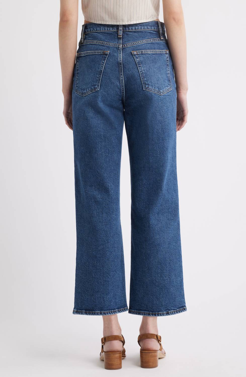 Frame - Ultra High-rise Wide Leg Jeans