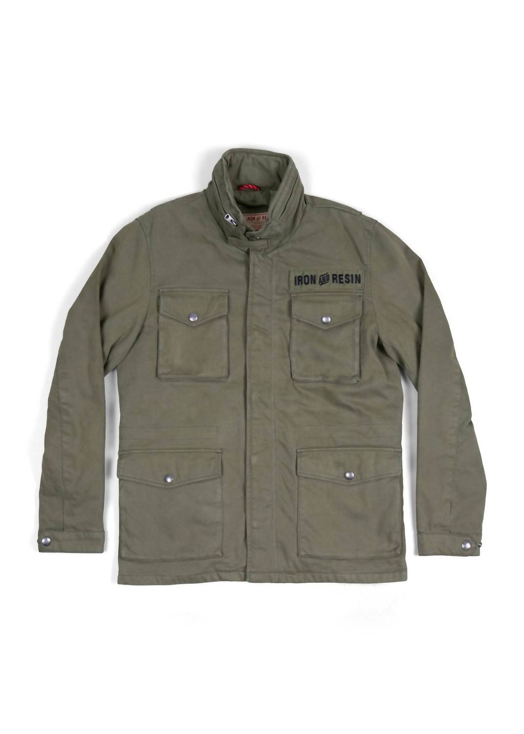 Iron & Resin Men's M65 Jacket in charcoal - men's jacket