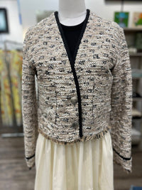 Forte Forte - Women's Tweed Jacquard Cropped Jacket