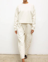 Leset - Jamie Patch Crewneck Pullover Sweater
