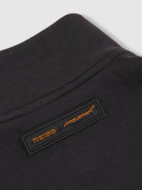 Reiss Mclaren F1 Team Quilted Hybrid Jacket in black - men's jacket - view 7