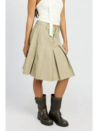 Emory Park - Knee Length Pleated Skirt