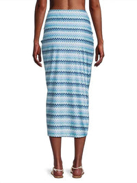 Ramy Brook - Xana Chevron Coverup Skirt