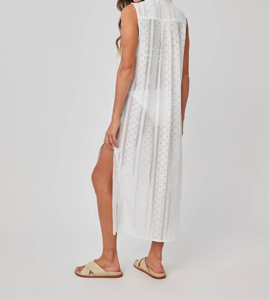 Bella Dahl - Button Up Side Slit Duster Dress