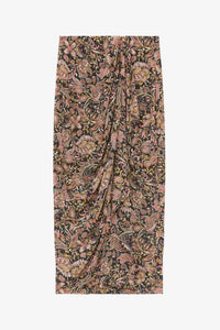 Isabel Marant - Zaine Printed Draped Skirt