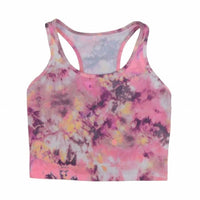 Calvin Klein - Women's Performance Printed Racerback Cropped Tank Top