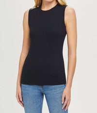 Goldie - Rib Sleeveless Shell Tee