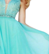 Sherri Hill - Sleeveless Sheer Gown