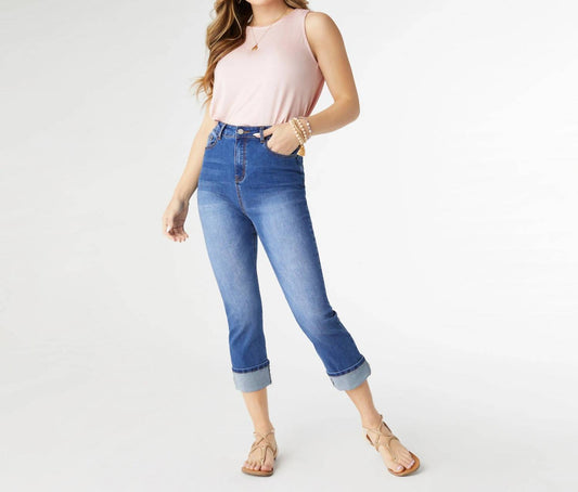 Coco + Carmen - EverStretch High Rise Boyfriend Capri