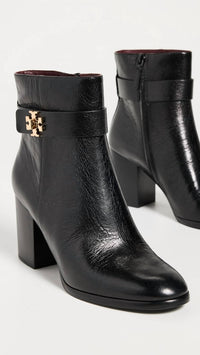 Tory Burch - Women's T Lock Heeled Ankle Boots