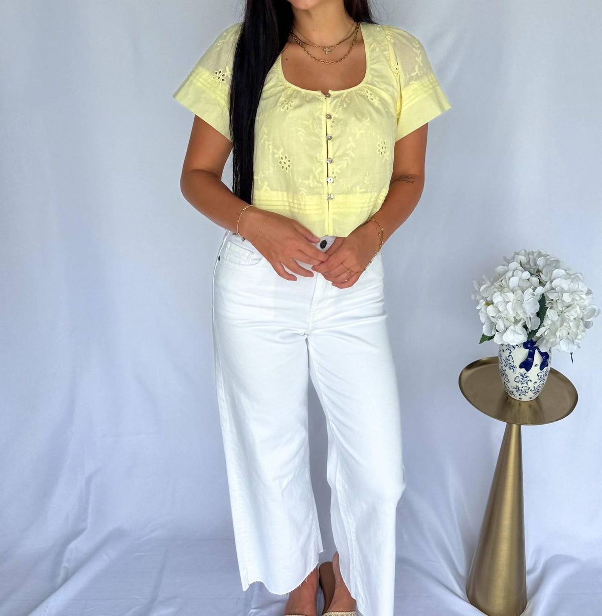 Olivaceous - The Elaine Top