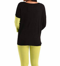 Mason 2 Tone Sleeve Kashmira Sweater