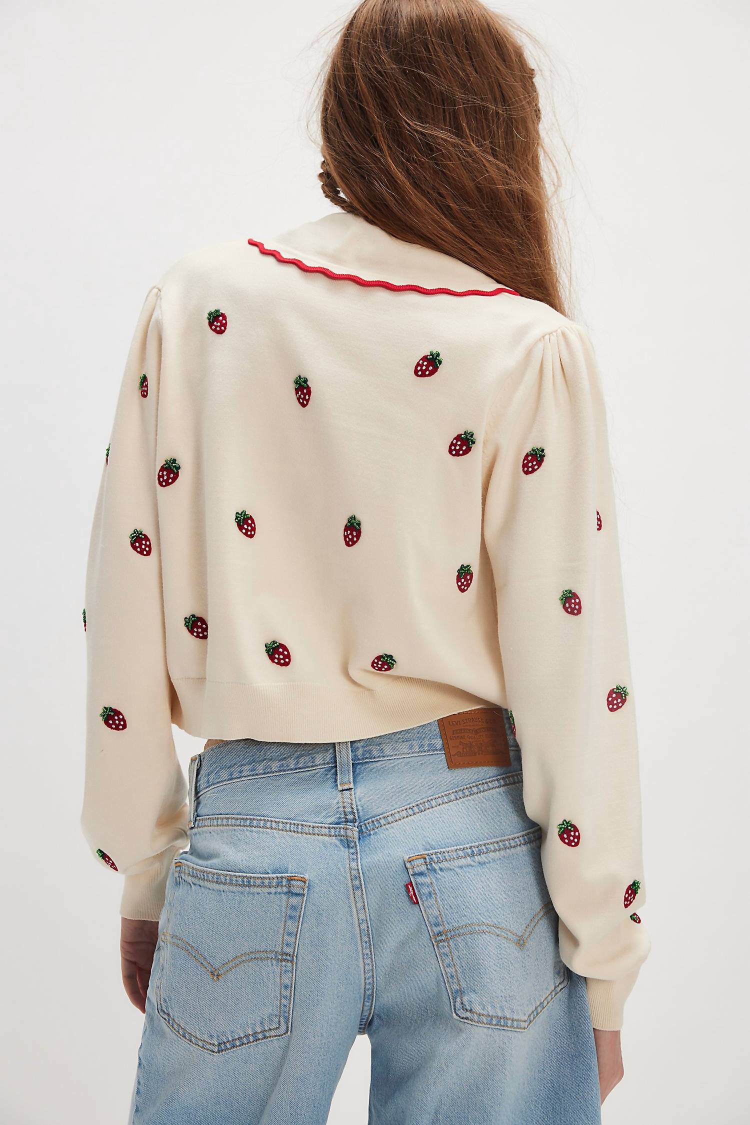 For Love & Lemons - Strawberry Jam Cardigan