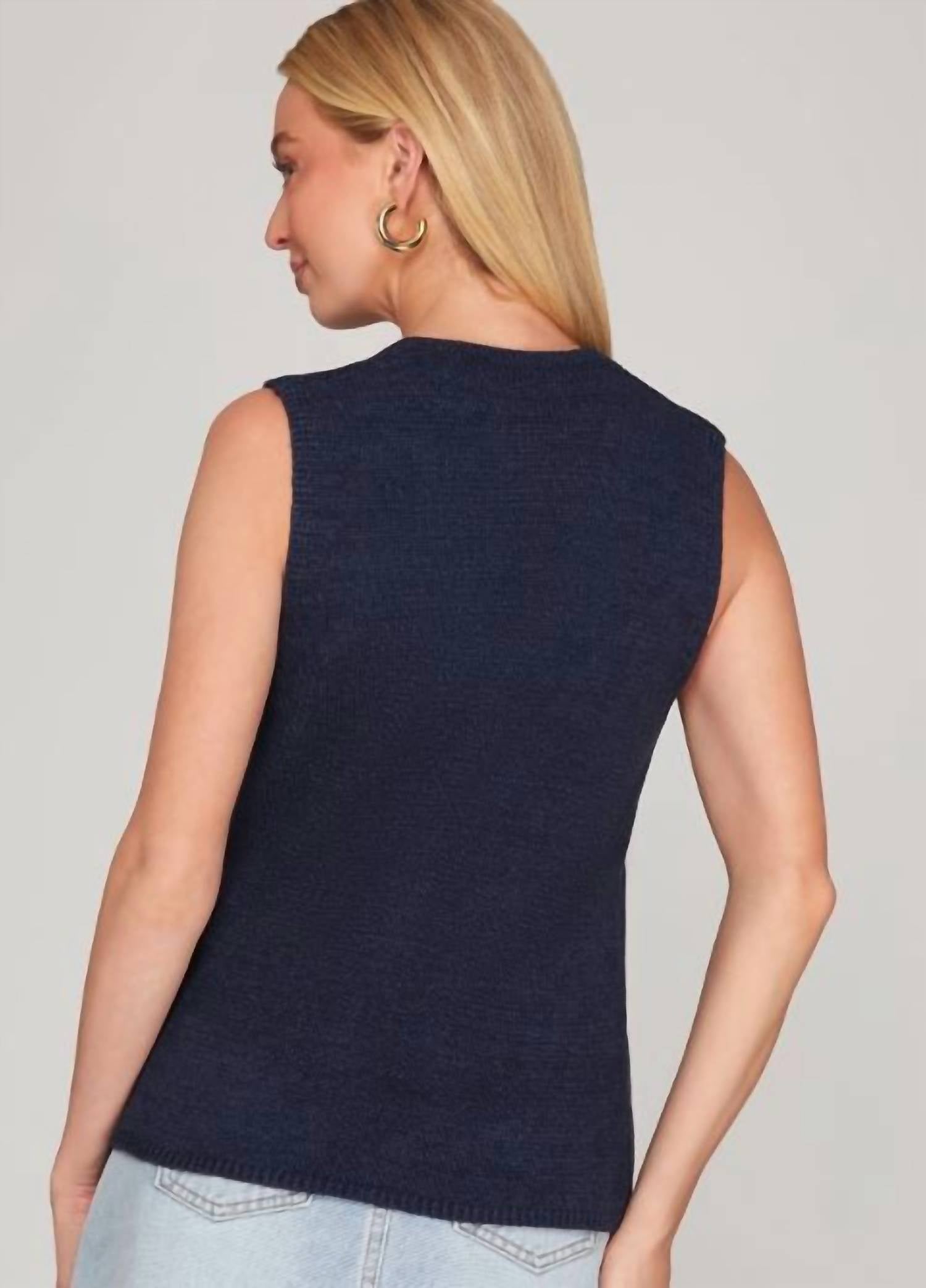 She + Sky - Briella Button Down Vest