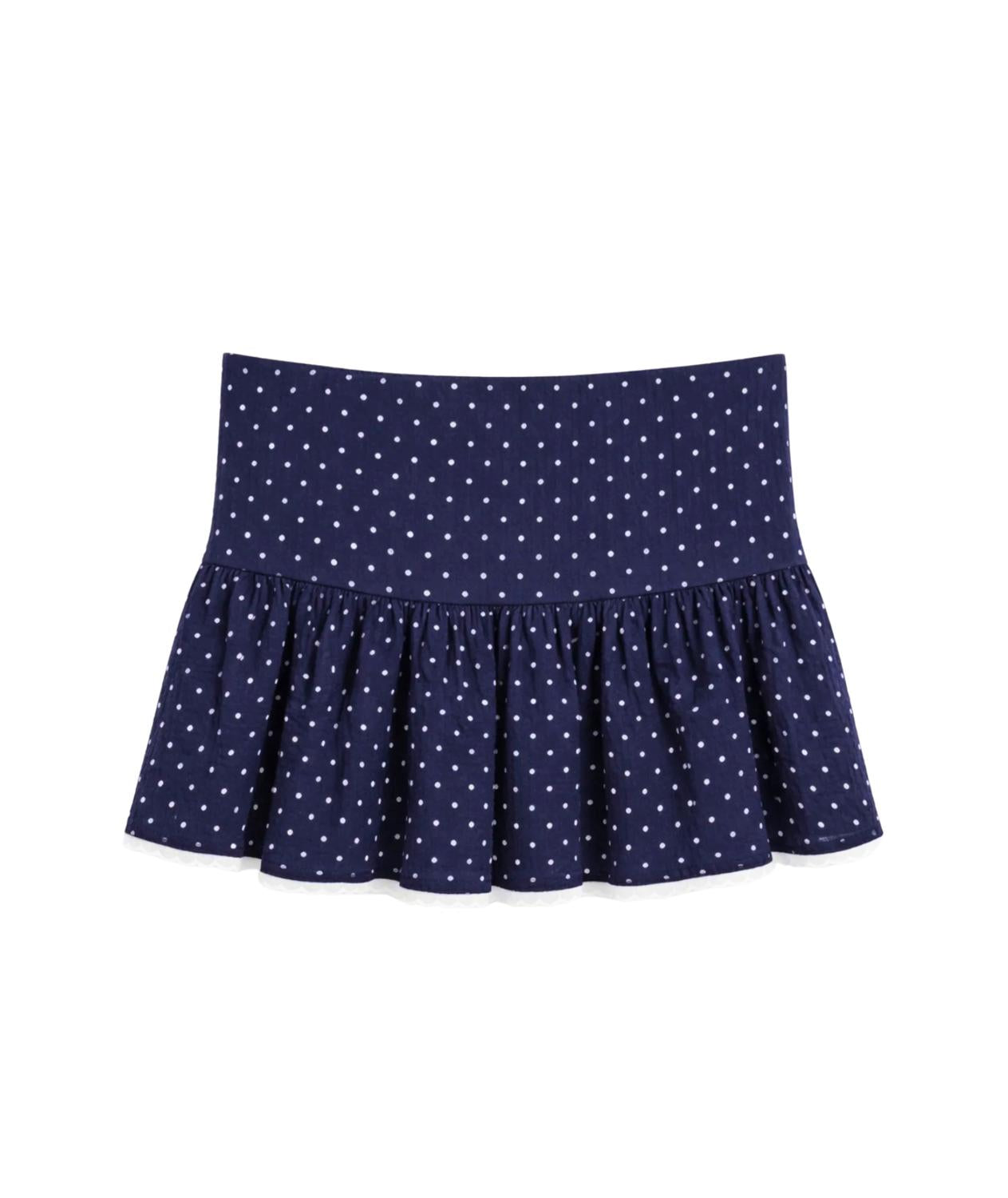 Katie J Nyc - Clarke Polka Dot Mini Skirt