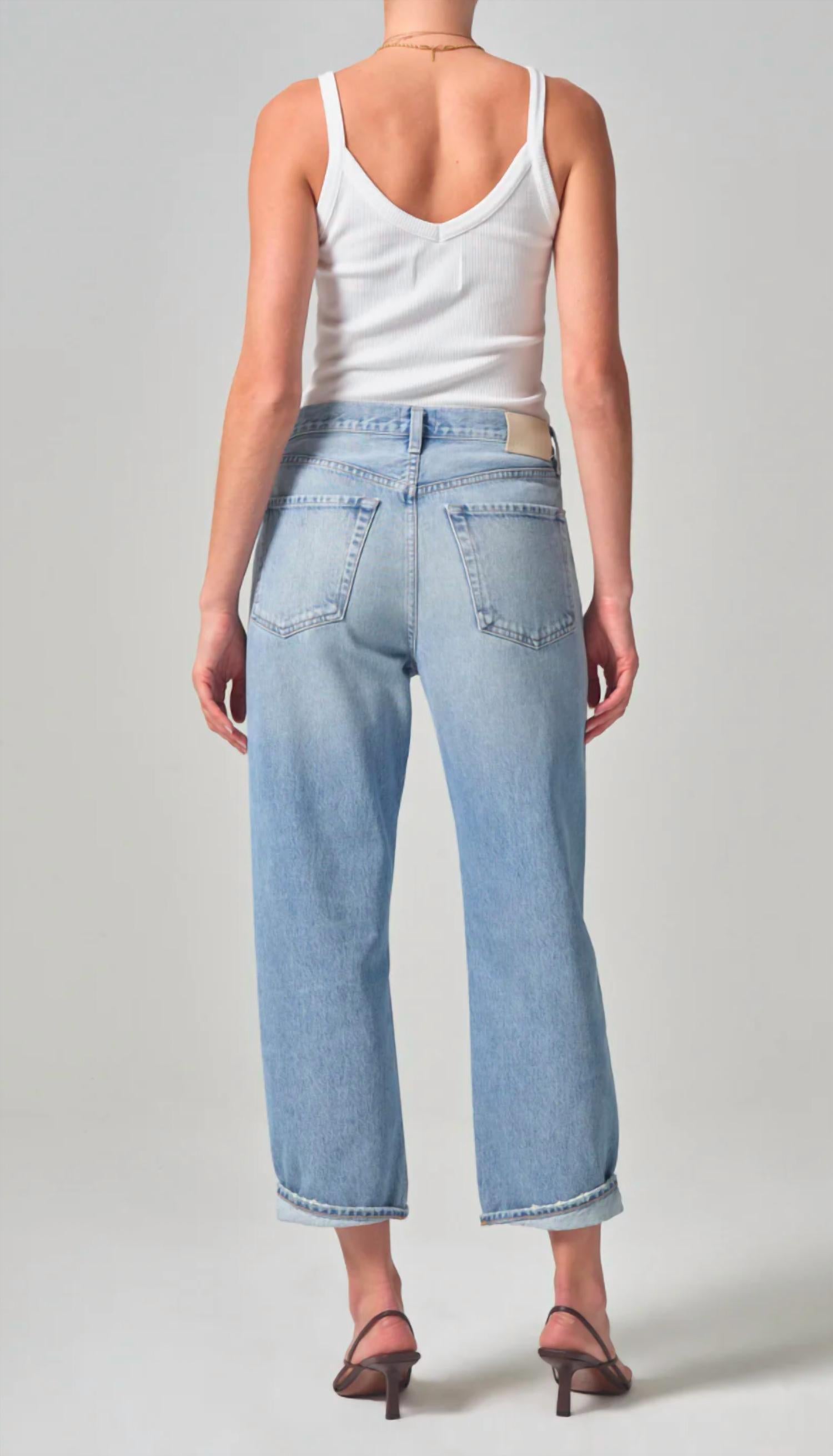 Citizens Of Humanity - Dahlia Bow Leg Baby Roll Jeans